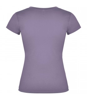 Camiseta de cuello de pico de manga corta para mujer Victoria