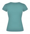 Camiseta de cuello de pico de manga corta para mujer Victoria