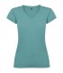 Camiseta de cuello de pico de manga corta para mujer Victoria