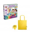 Crayon Factory Kit II Juego educativo suministrado con una bolsa de regalo plegable de 190T