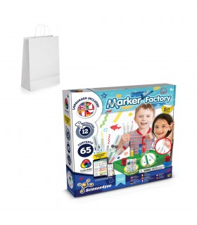 DIY Pen Factory Kit III Kit educativo suministrado con una bolsa de regalo de papel kraft 100 g m