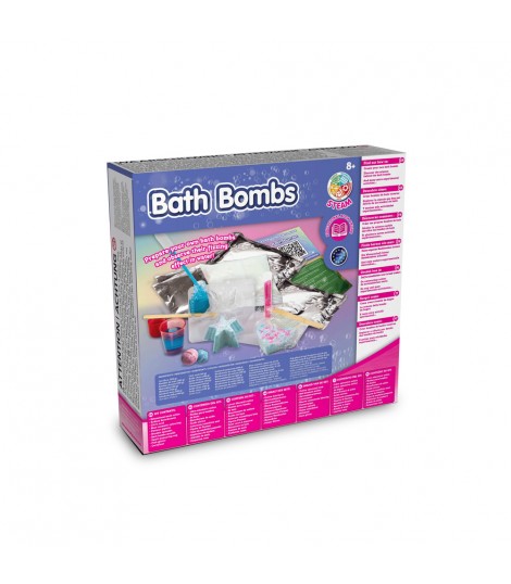 Bath Bombs Kit III Juguete educativo suministrado con una bolsa de regalo de papel kraft 115 g m