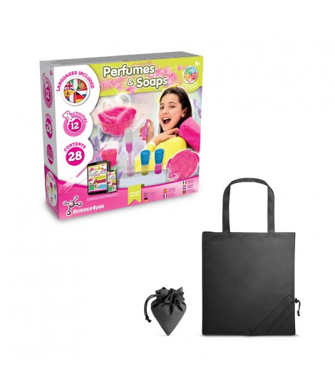 Perfume Soap Factory Kit V Juego educativo suministrado con una bolsa de regalo plegable de 190T