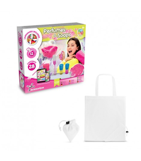 Perfume Soap Factory Kit V Juego educativo suministrado con una bolsa de regalo plegable de 190T
