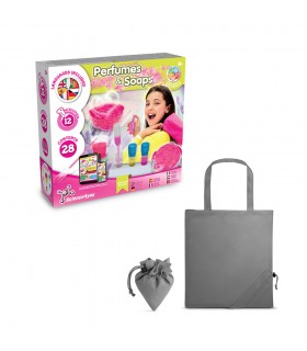 Perfume Soap Factory Kit V Juego educativo suministrado con una bolsa de regalo plegable de 190T
