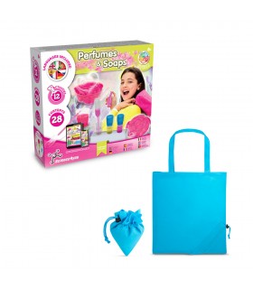 Perfume Soap Factory Kit V Juego educativo suministrado con una bolsa de regalo plegable de 190T