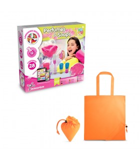 Perfume Soap Factory Kit V Juego educativo suministrado con una bolsa de regalo plegable de 190T