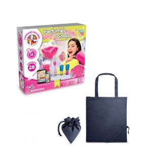 Perfume Soap Factory Kit V Juego educativo suministrado con una bolsa de regalo plegable de 190T