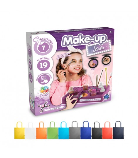 Makeup Studio Kit II Kit educativo suministrado con una bolsa de regalo plegable de 190T