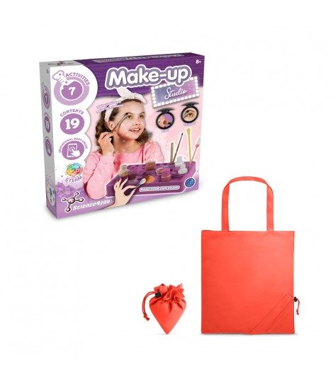 Makeup Studio Kit II Kit educativo suministrado con una bolsa de regalo plegable de 190T