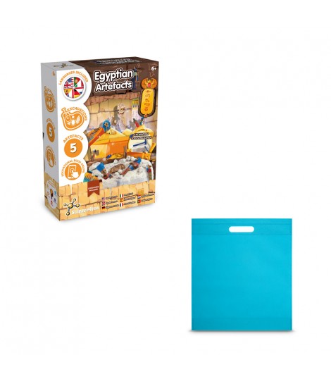 Ancient Egypt Excavation Kit IV Juego educativo suministrado con una bolsa de regalo de non woven 80 g m
