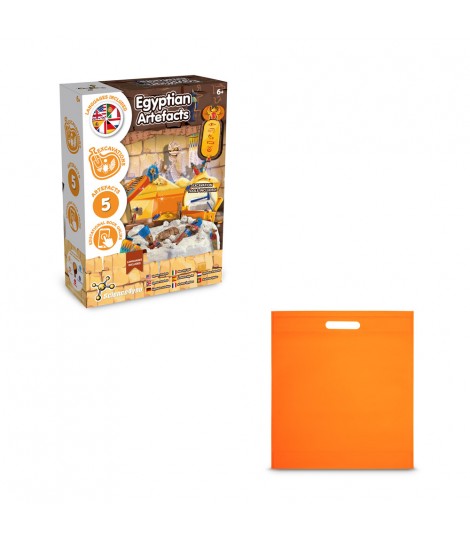 Ancient Egypt Excavation Kit IV Juego educativo suministrado con una bolsa de regalo de non woven 80 g m