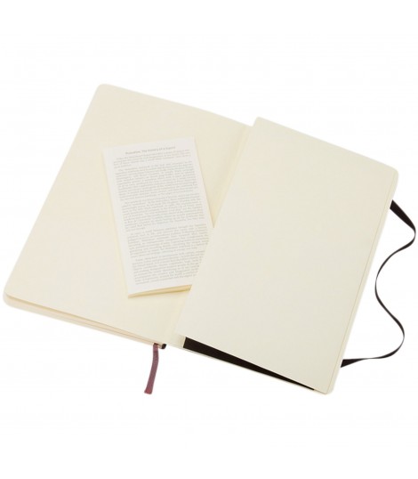 Libreta de tapa blanda L rayada Classic