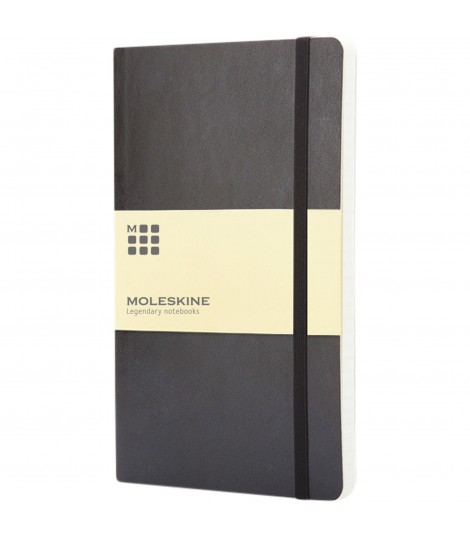 Libreta de tapa blanda L rayada Classic