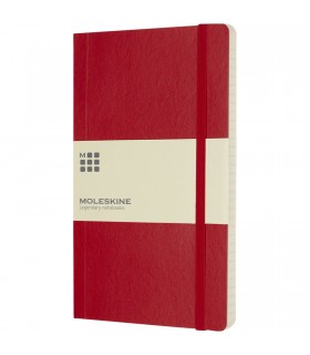 Libreta de tapa blanda L rayada Classic