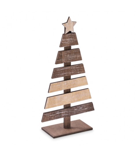 arbol de Navidad de madera
