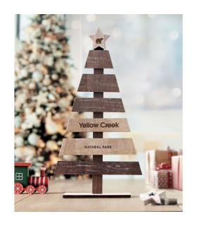 arbol de Navidad de madera