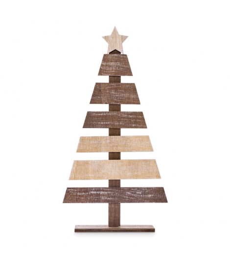 arbol de Navidad de madera