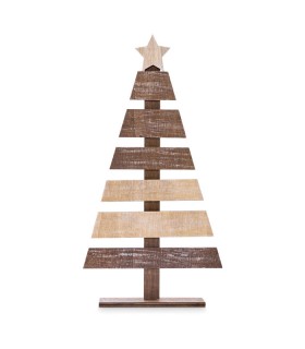 arbol de Navidad de madera