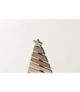 arbol de Navidad de madera