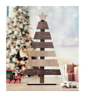 arbol de Navidad de madera