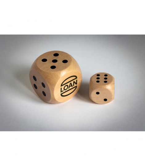 Dados madera Schima 3 cm diam