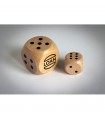 Dados madera Schima 3 cm diam