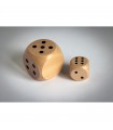 Dados madera Schima 3 cm diam