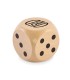 Dados madera Schima 5cm diam