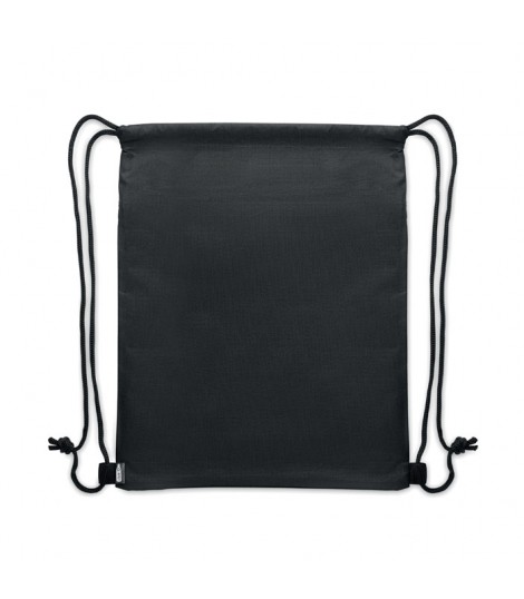 Bolsa con cordon de RPET 600D