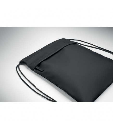 Bolsa con cordon de RPET 600D