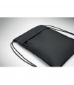 Bolsa con cordon de RPET 600D