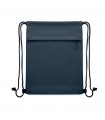 Bolsa con cordon de RPET 600D