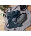 Bolsa con cordon de RPET 600D