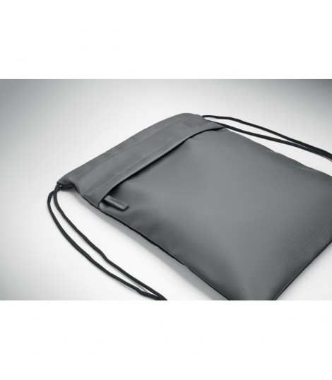 Bolsa con cordon de RPET 600D