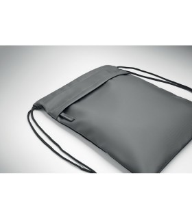 Bolsa con cordon de RPET 600D
