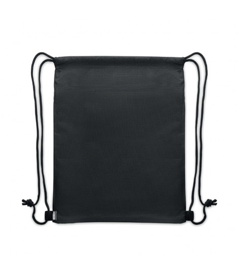 Bolsa con cordon de RPET 600D