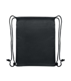 Bolsa con cordon de RPET 600D