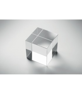 Premio cubo de cristal