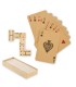 Juego de domino y cartas
