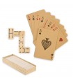 Juego de domino y cartas