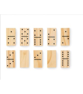 Juego de domino y cartas