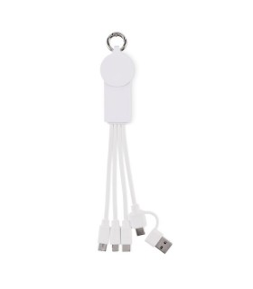 cable de carga 2 en 1 tipo C