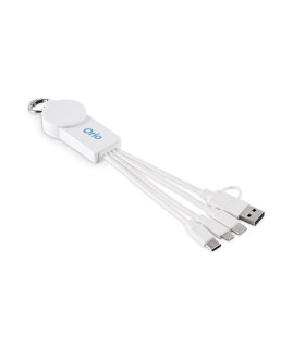 cable de carga 2 en 1 tipo C