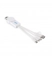 cable de carga 2 en 1 tipo C