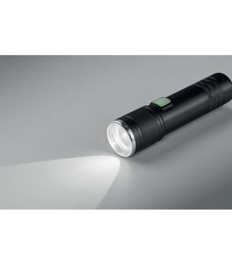 Linterna luz COB recargable