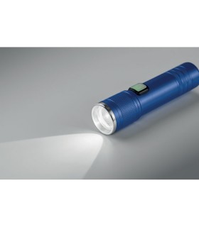 Linterna luz COB recargable