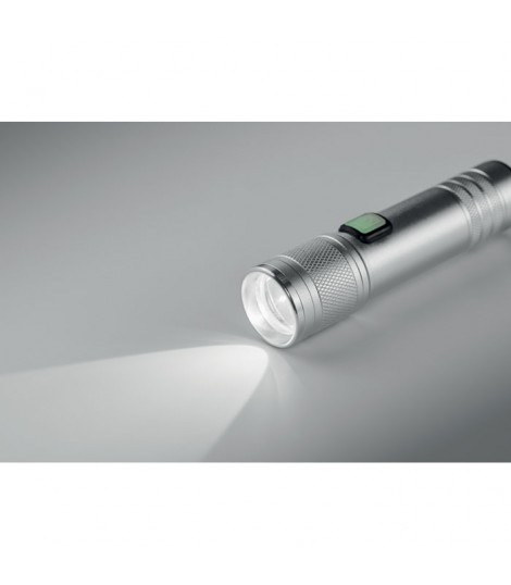 Linterna luz COB recargable