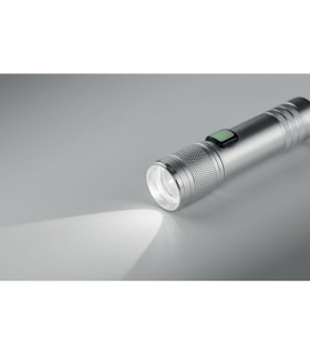 Linterna luz COB recargable