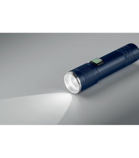 Linterna luz COB recargable